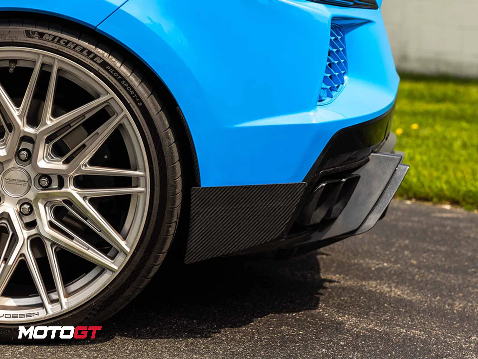 Corvette rear bumper splitters